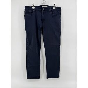 Stitches & Rivets 38x32 Pants Slim Fit Navy Stretch Chino